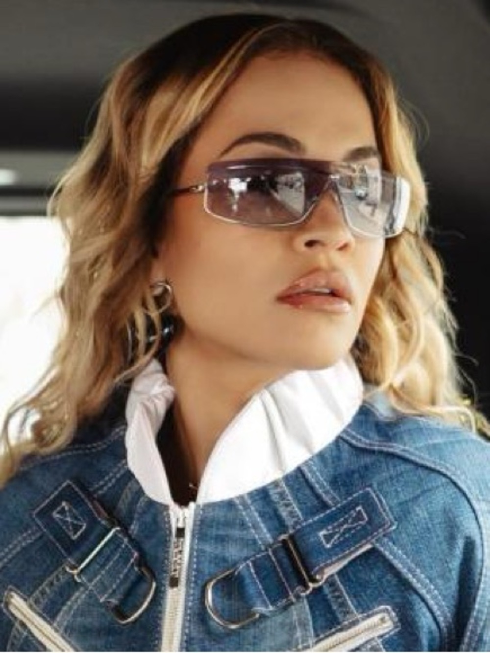 Isabel Marant Metal & Acetate Shield Sunglasses